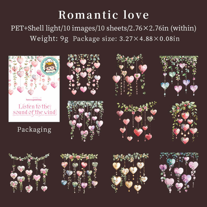 Romanticlove-Stickers-Scrapbooking