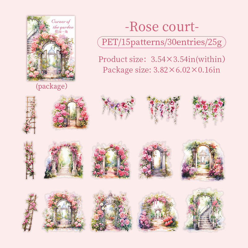 Garden Corner Series Stickers