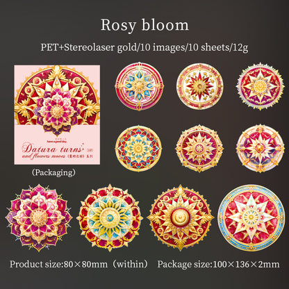 Mandala Flower Sticker