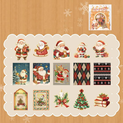 Stamping Christmas Overture stickers