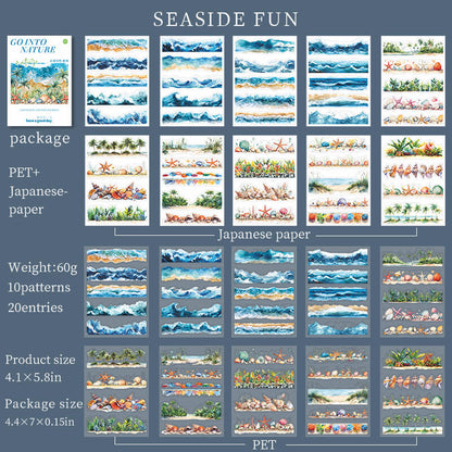 SeasideFun-StickerBook-Scrapbooking