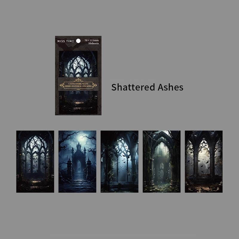 Castle Darkness Series Stickers