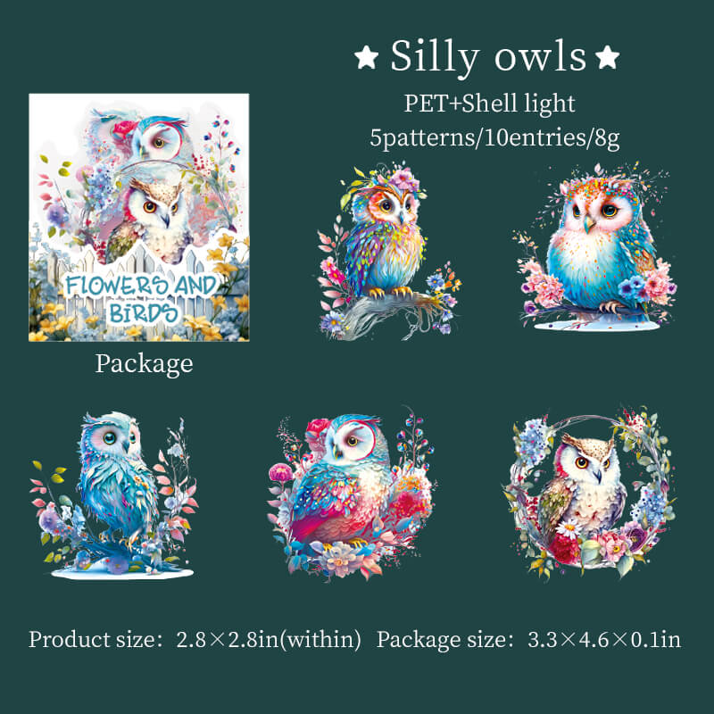 Sillyowls-sticker-scrapbook