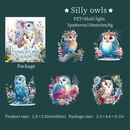 Sillyowls-sticker-scrapbook