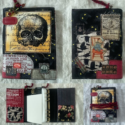 Skeleton - Notebook - Junk Journal-12