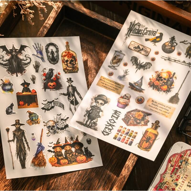 SmallSizeHalloween-Rub-OnStickers-JunkJournal