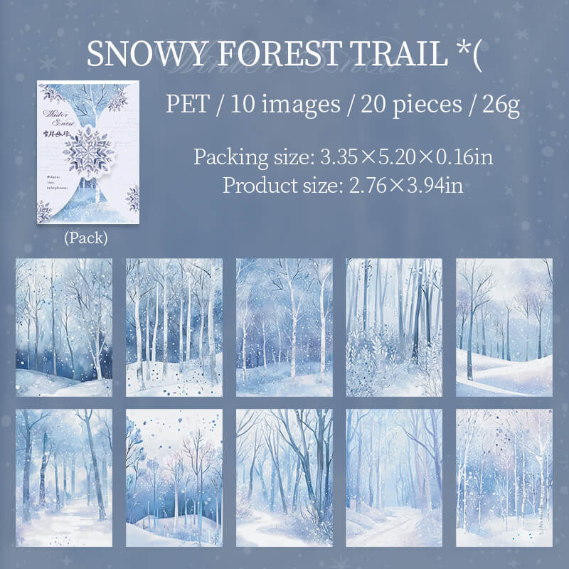 SnowyForestTrail-Stickers-Scrapbooking