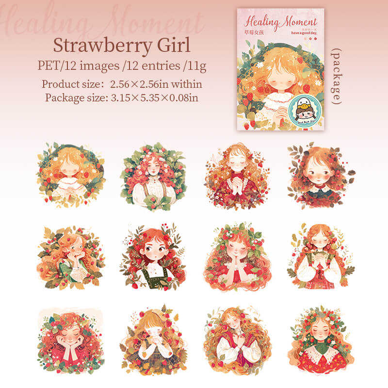 StrawberryGirl-Stickers-Scrapbooking