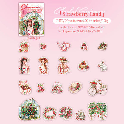 StrawberryLand-Stickers-Scrapbooking