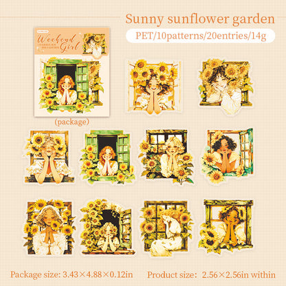 SunnySunflowerGarden-Stickers-Scrapbook