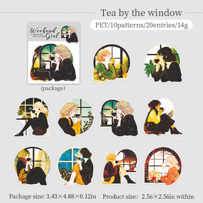      TeabytheWindow-Sticker-Scrapbooking