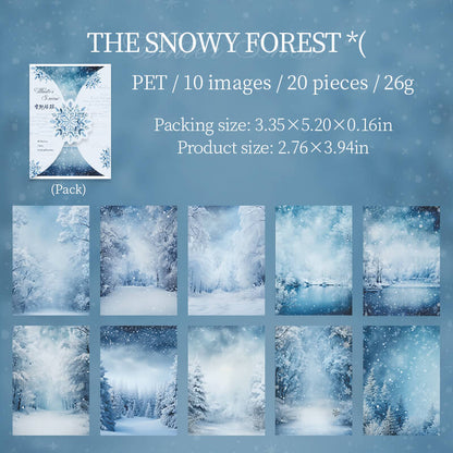 TheSnowyForest-Stickers-Scrapbooking