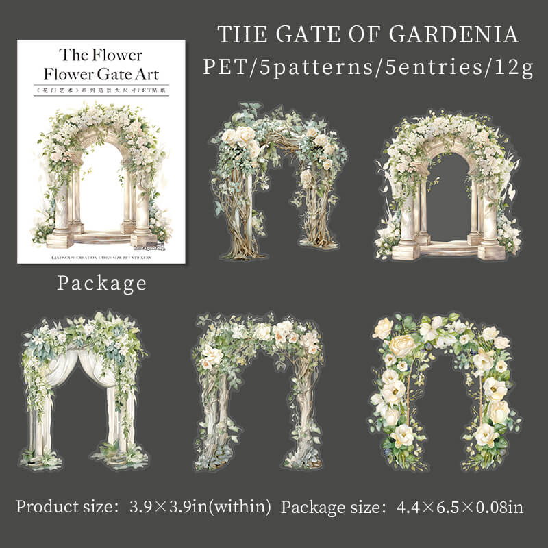 TheGateofGardenia -Stickers-Scrapbook