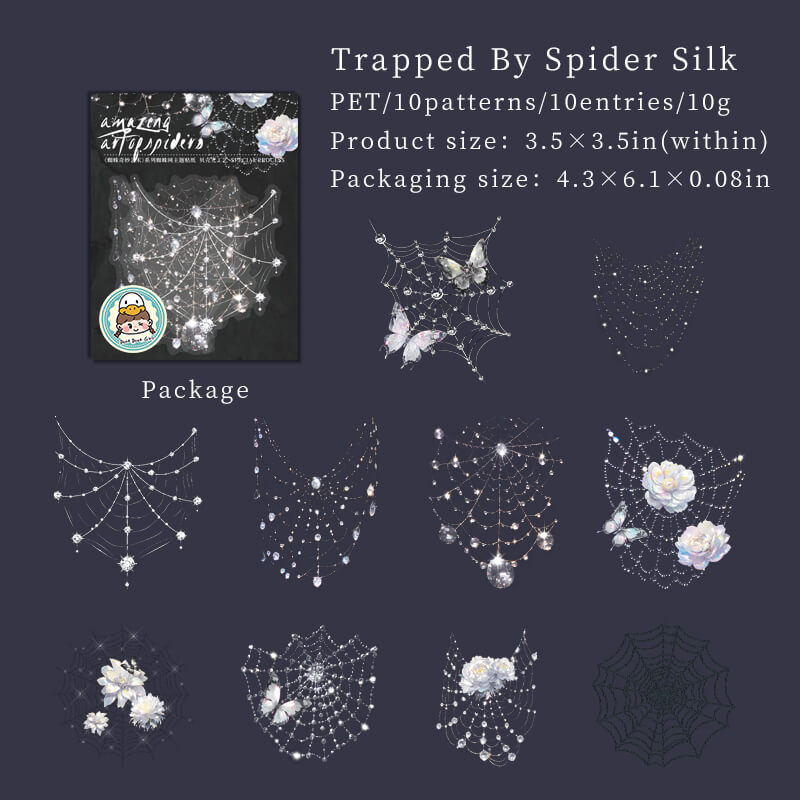 Trapped_By_Spider_Silk-_sticker-scrapbooking