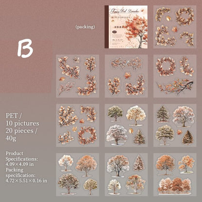 Tree and Branches Series Sticker Book