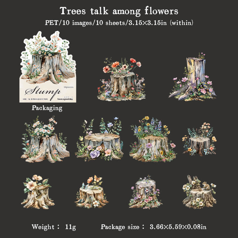 Treestalkamongflowers-Stickers-Scrapbooking