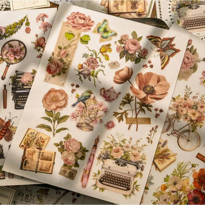 VintageFlowers-Rub-OnStickers-Scrapbooking-2