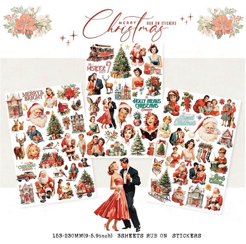 VintageStyleChristmas-Rub-OnStickers-Scrapbooking-1