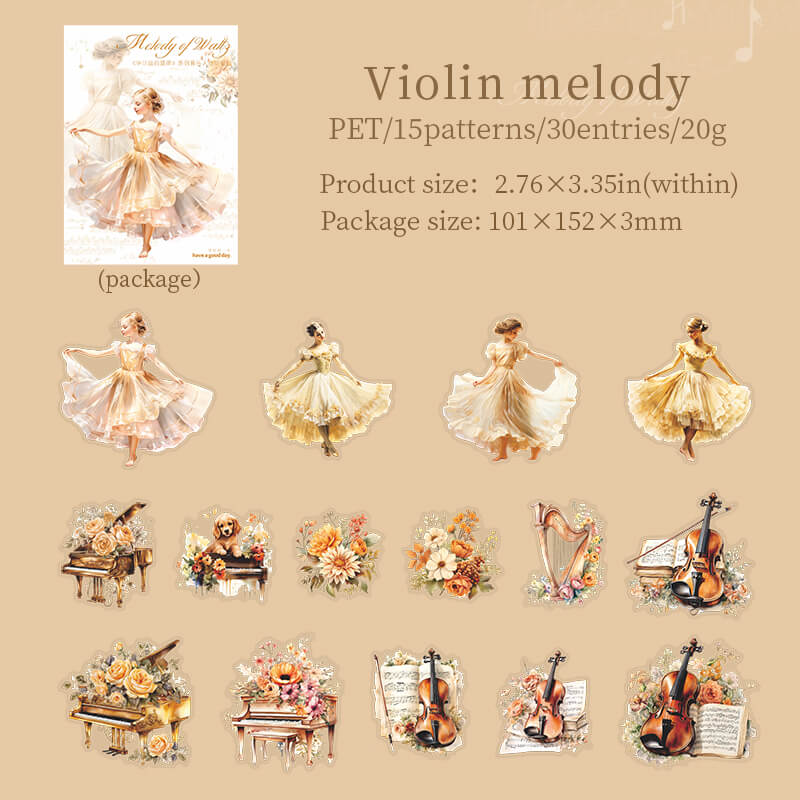 ViolinMelody-Stickers