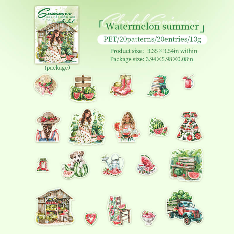 WatermelonSummer-Stickers-Scrapbooking