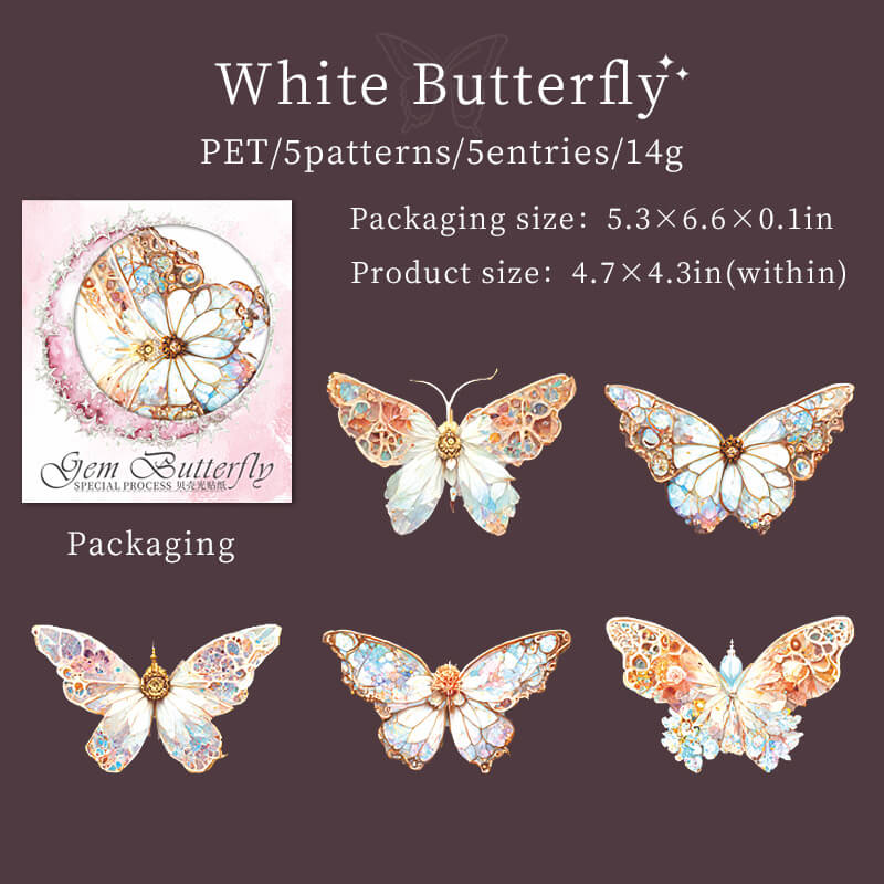 WhiteButterfly-sticker-scrapbook