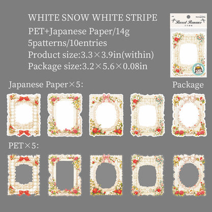 WhiteSnowWhiteStripe-Stickers-Scrapbooking