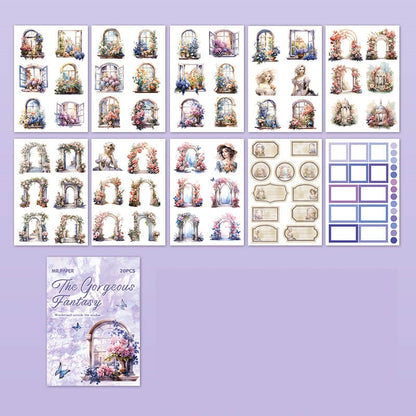 Fantasy Series Sticker Book