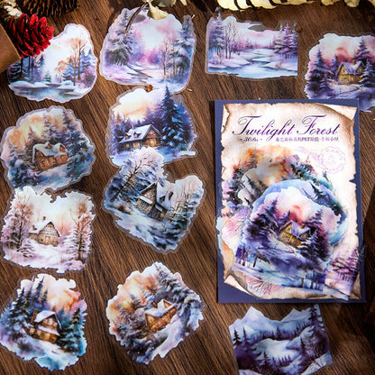 WinterForest-Stickers-Scrapbooking