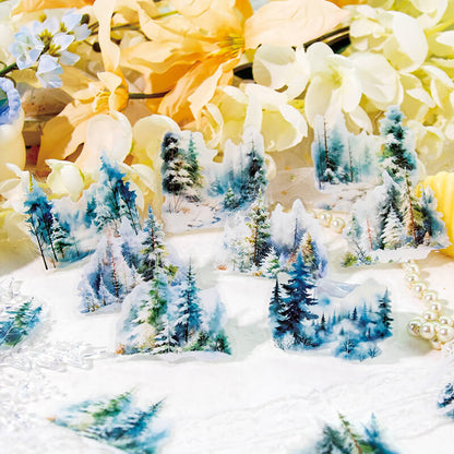 WinterForest-Stickers-Scrapbooking