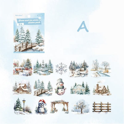 WinterSnowSticker-Stickers-Scrapbook-A