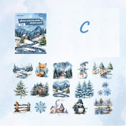 WinterSnowSticker-Stickers-Scrapbook-C