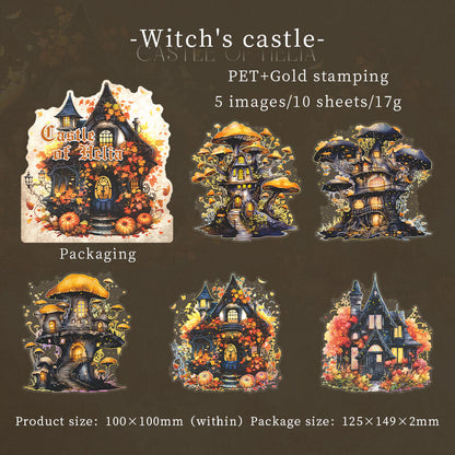 Large Size Castle Stickers