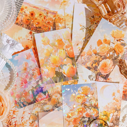 YellowFloralDreamscape-MaterialPaper-Scrapbooking