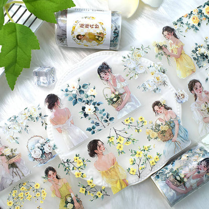 YellowFlowerGirl-Tape-Scrapbooking-4