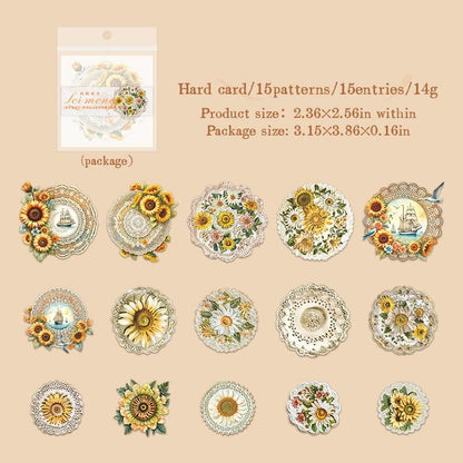 Yellow_Lace_flower-_hard_card_stickers-scrapbooking