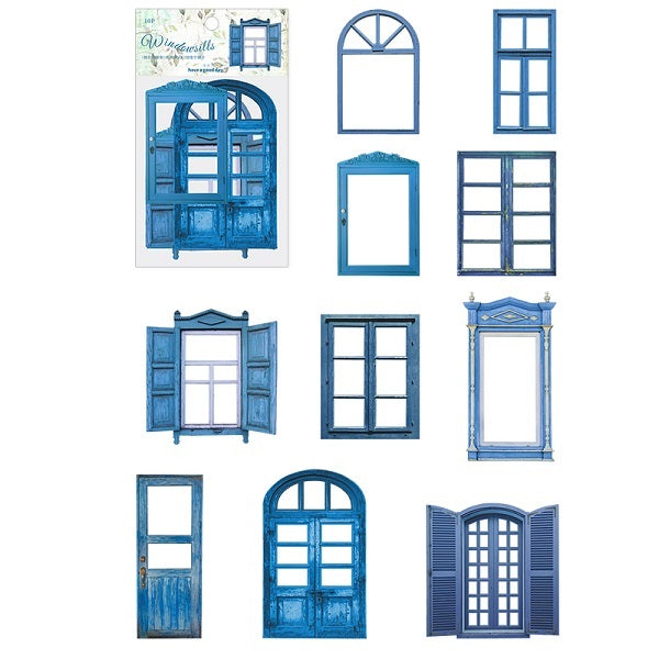 blue-doorsandwindows-stickers-scrapbooking
