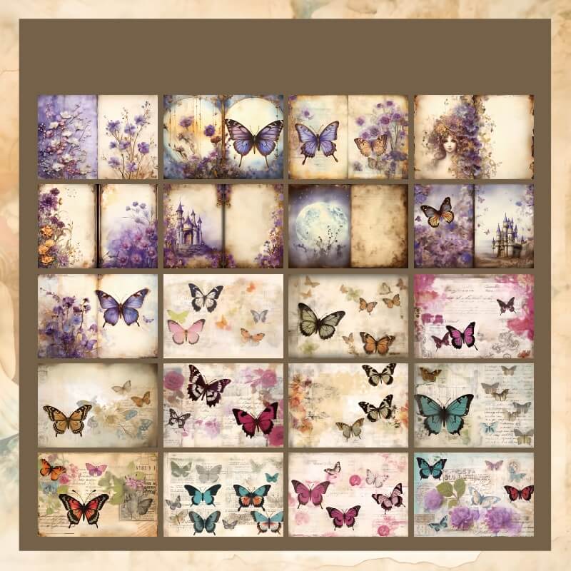 colorfulbutterfly-Paper-Scrapbook