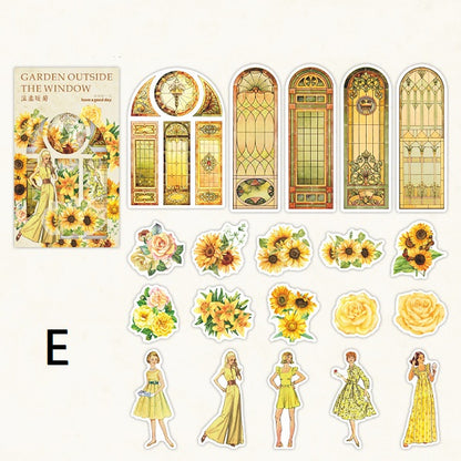 Vintage Garden Sticker Pack