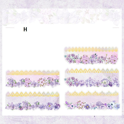 Lace romantic stickers