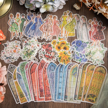 Vintage Garden Sticker Pack