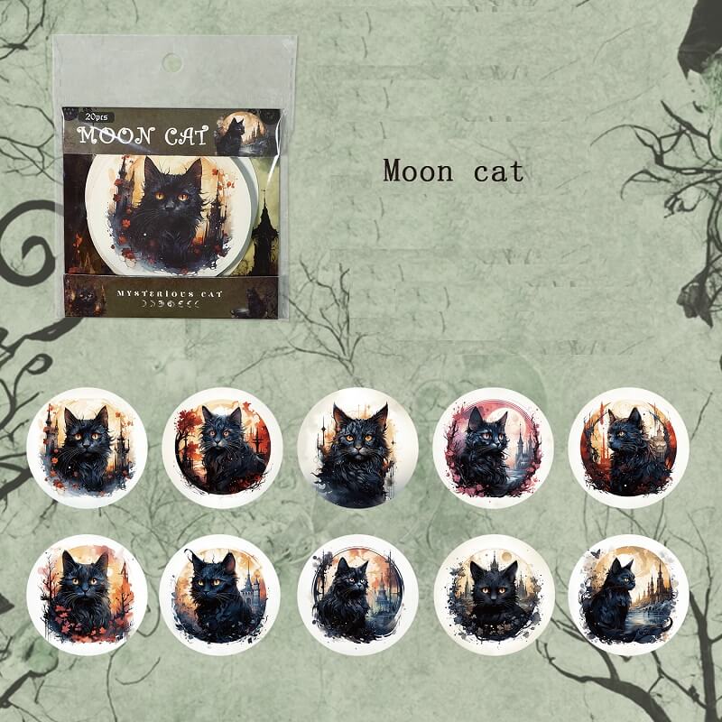 mooncat-stickers