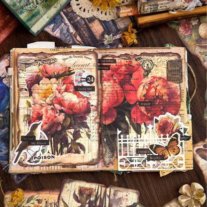    rose-MaterialPaper-Scrapbooking