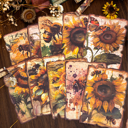    sunflower-MaterialPaper-Scrapbooking